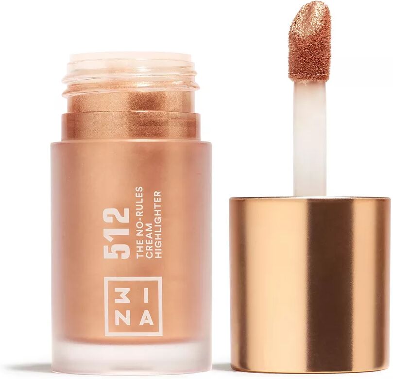 3INA - The No-Rules Cream Highlighter, 8 ml,  Pearly  Gold