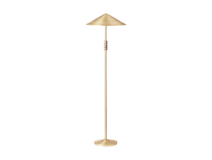 LYFA Lampe sur pied Governor 405 Brass-walnut
