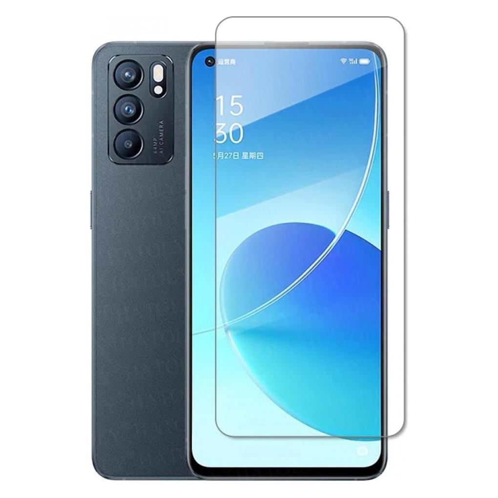 Screenguard Oppo Reno6 5G Panzerglas Schutzfolie Case Friendly Design (Oppo Reno 6 5G) (00029390)