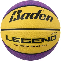 Baden Legend Outdoor Basketball lila/gelb 6
