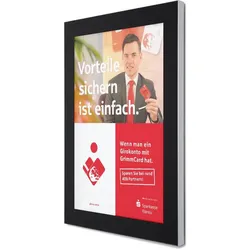 Leuchtkasten A0 FLAT-LIGHT einseitig ESG Sicherheitsglas