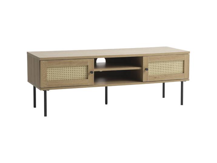 TV-Möbel Perri eiche MDF/Melaminfolie B 120 cm