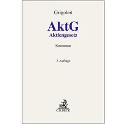 Gelbe Erläuterungsbücher / Aktiengesetz. AktG, Fachbücher von Hans Christoph Grigoleit, Wolfgang Servatius, Erik Ehmann, Daniel Holzmann, Hartmut Wicke, Philip Maximilian Bender, Andreas Schwennicke, Johannes Gansmeier, Johannes Hösle, Sebastian Herrler, Christopher Splinter, Richard Rachlitz, Sophie Miller-Blumenberg, Lovro Tomasic, Markus S. Rieder, Karl Christian Vedder, Luca Kochendörfer, Maria Zellner, Tobias Gumpp