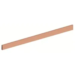 Striebel & John ZX1005 Kupfer-Sammelschiene 12x5 mm, Länge: 1246mm, Kupferschiene, lose Lieferung 2CPX041874R9999