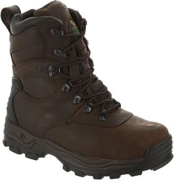 "Rocky Men's Sport Utility 7"" - 12 Brown Boot W"