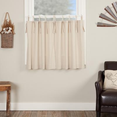 VHC Brands Market Place Natural Tie Top Tier Set of 2