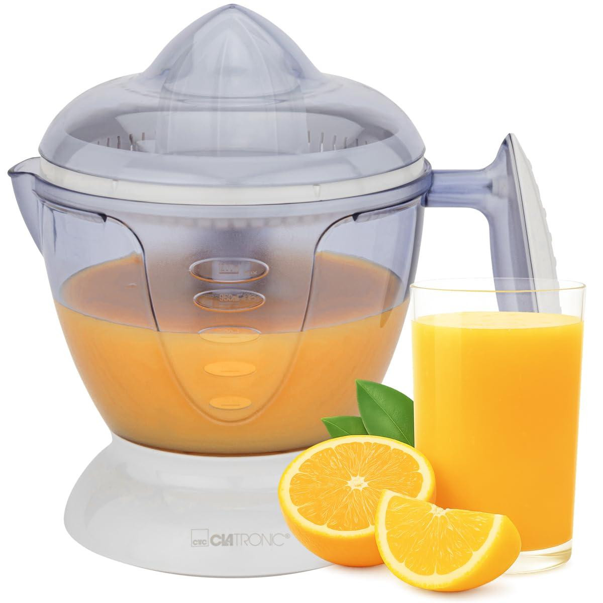 Clatronic ZP 3066 citruspers met 40 watt vermogen en 1 liter inhoud