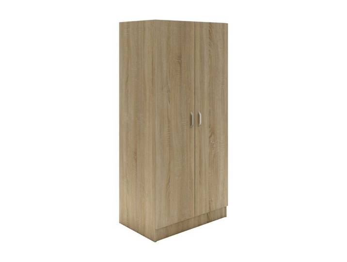 Armoire haaus Remi 2 portes avec étagères Chêne Sonoma 80 x 51 x 170 cm