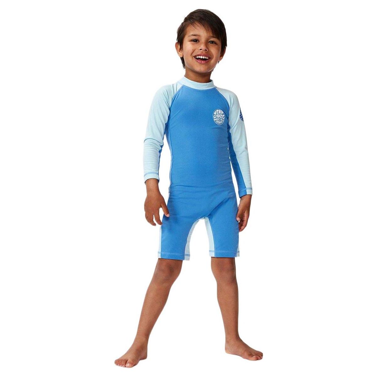 RipCurl Icons UV Brushed L/ S Suit-boy blue gum (8006) 7-8 TNJTRV-8006-7-8