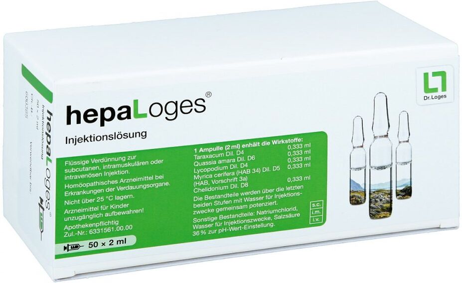 hepaLoges Hepa Loges Injektionslösung Ampullen