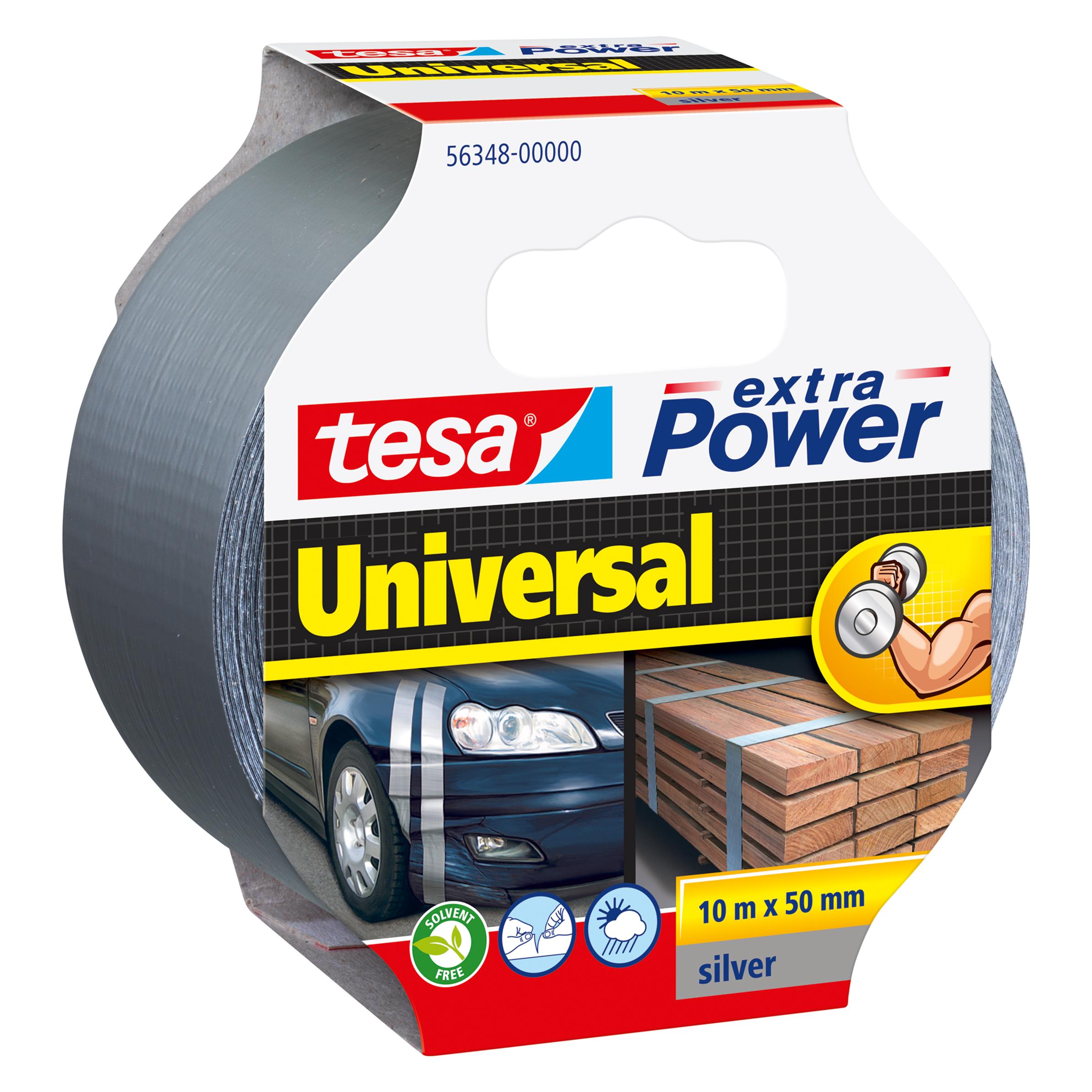 tesa EXTRA POWER UNIVERSAL Gewebeband, gewebeverstärktes Ductape (50 mm) (563480000)