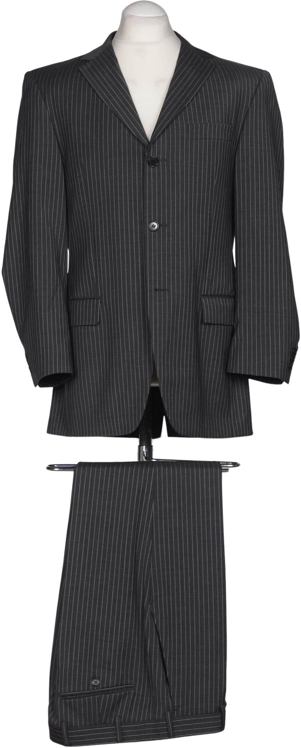 Commander Herren Anzug, Grau, Gr. XL, kein / Etikett - Second Hand