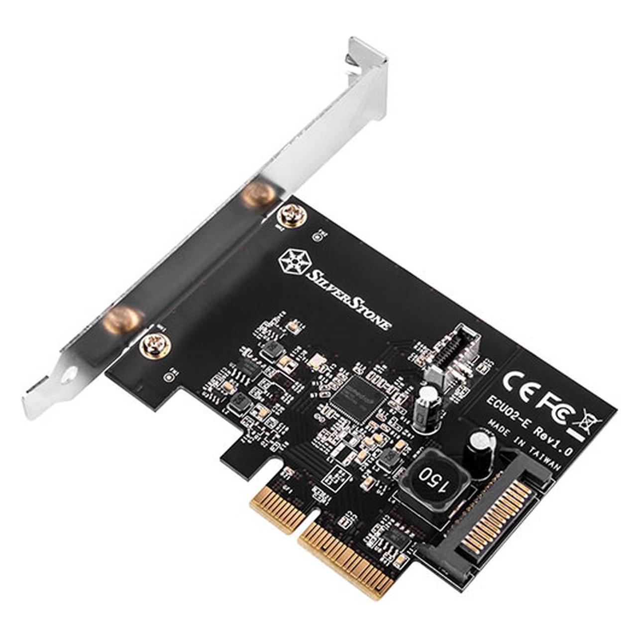 Silverstone ECU02-E - USB-Adapter - PCIe 3.0 x2 Low-Profile (SST-ECU02-E)