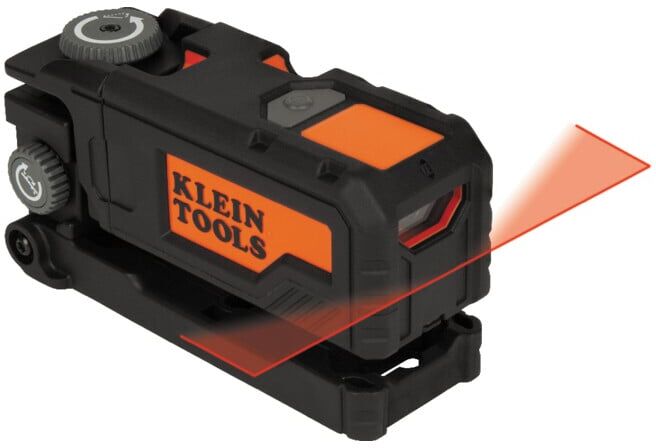 Klein Tools Niveau laser compact avec ligne laser rouge 9 m (93PTL)