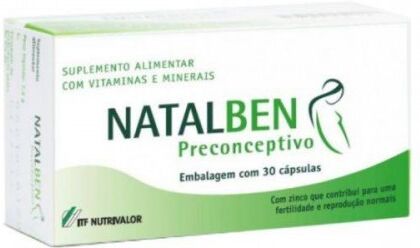 Natalben Preconceptivo 30 cápsulas