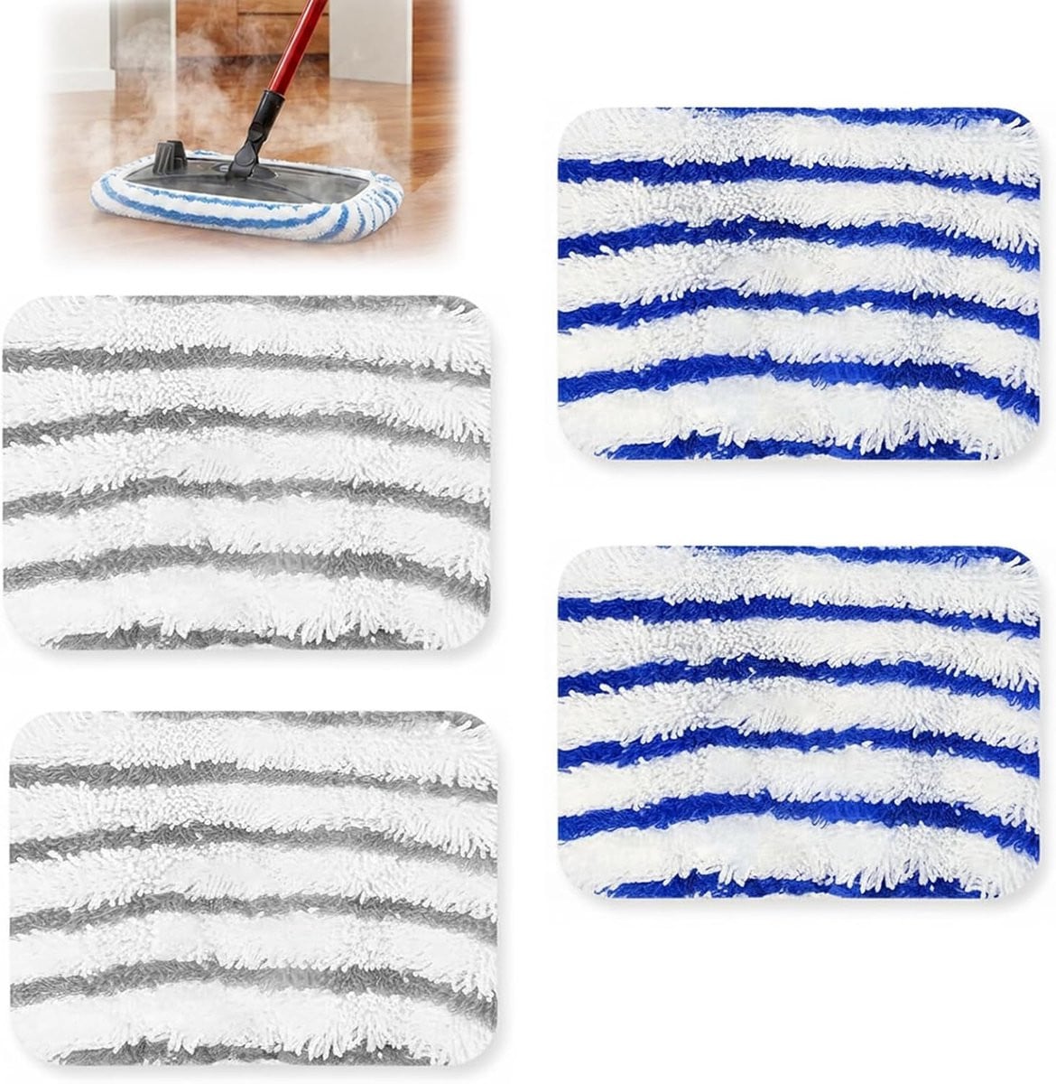 ViiRou Doeken voor Rowenta Clean & Steam