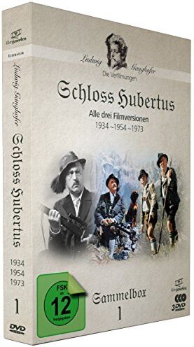 Hans Deppe - Schloss Hubertus (1934, 1954, 1973) - Die Ganghofer Verfilmungen - Sammelbox 1 (Filmjuwelen) [3 DVDs] - Preis vom 11.10.2026 15:43:13 h