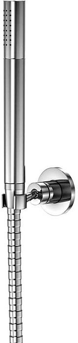 Steinberg Serie 100 Handbrausegarnitur 1001650 chrom, mit Wandhalter und Brauseschlauch