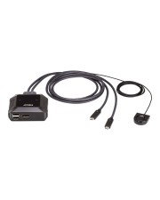 ATEN 2P USB-C 4K DP KVM Switch (US3312)