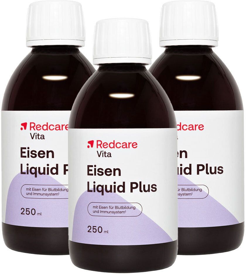 Redcare von Shop Apotheke Eisen Liquid Plus RedCare Saft x3 3x250 ml