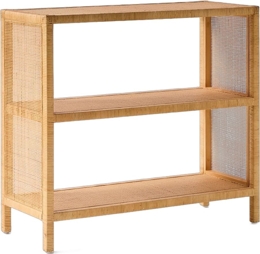 Kok Maison Etagère en rotin beige Beige 91x81x35cm