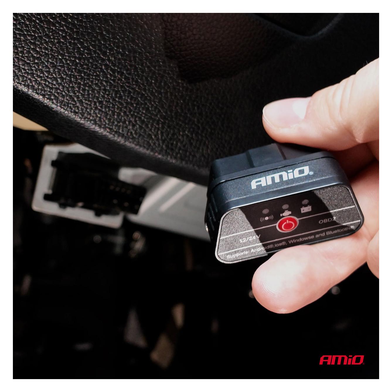 Amio OBD2-Diagnosescanner PIC25K80 Bluetooth (65170918)