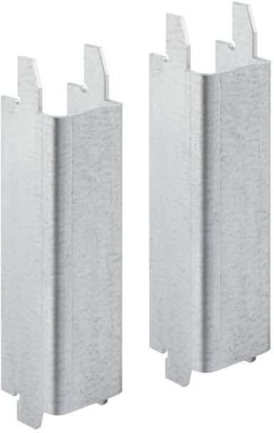 Geberit Duofix Abstützungs-Set 111847001 Set a 2 Stück, für WC-Keramiken mit kleiner Auflagefläche, verzinkt