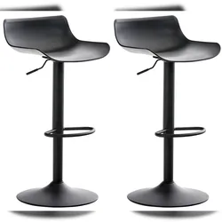 CLP 2er Set Barhocker Aveiro schwarz