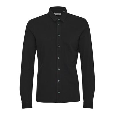 Businesshemd CASUAL FRIDAY "Businesshemd CFArthur", Herren, Gr. S, N-Gr, schwarz (schwarz beauty), Obermaterial: 95% Baumwolle CO. 5% Elasthan EL., Hemden