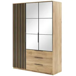 Drehtürenschrank   ¦ holzfarben ¦ Maße (cm): B: 150 H: 215 T: 61.0