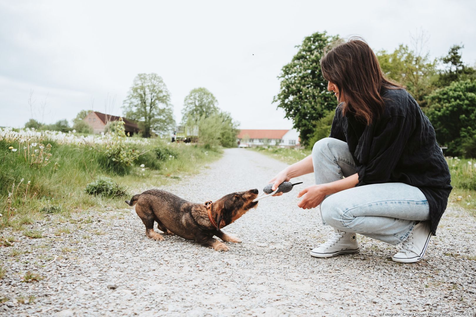 DOG SPORT HUNTER Halsband Aalborg Style XS (32), cognac