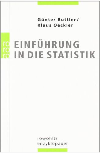 Günter Buttler - Einführung in die Statistik - Preis vom 02.10.2026 23:42:20 h