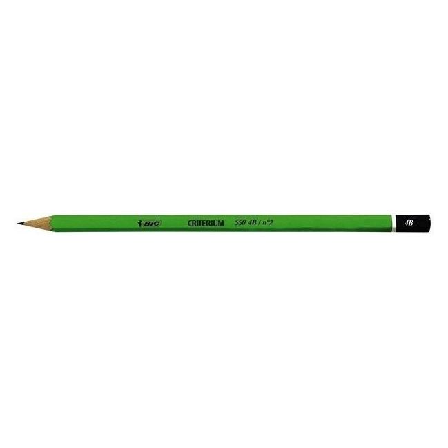 Bic Criterium 4B Bleistift (12 Stück) (4B, 12x) (41959212)