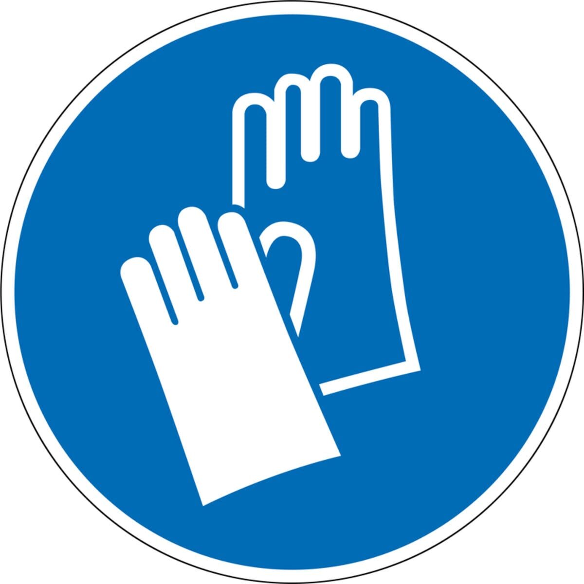 Eichner Gebotsschild Handschutz benutzen 31,5 cm Alu (9225-11094-031)