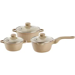 Kochtopfset Magnus Beige, 6-teilig