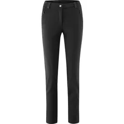 MAIER SPORTS Damen Hose Lapilli, Größe 38 in Schwarz Schwarz