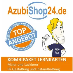 AzubiShop24.de Kombi-Paket Maler und Lackierer FR Gestaltung und Instandhaltung + Wirtschafts-, Schulbücher von Michaela Rung-Kraus, Jennifer Christiansen, Anna-Maria Schöler