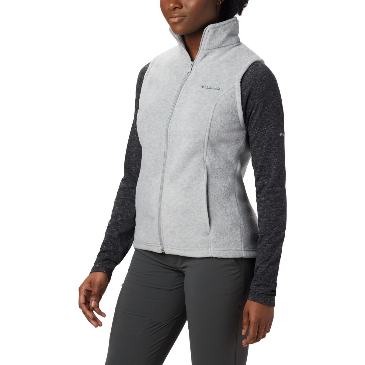 Columbia Women's Benton Springs Gilet cirrus grey heather (032) M 137212-1372121-032-M