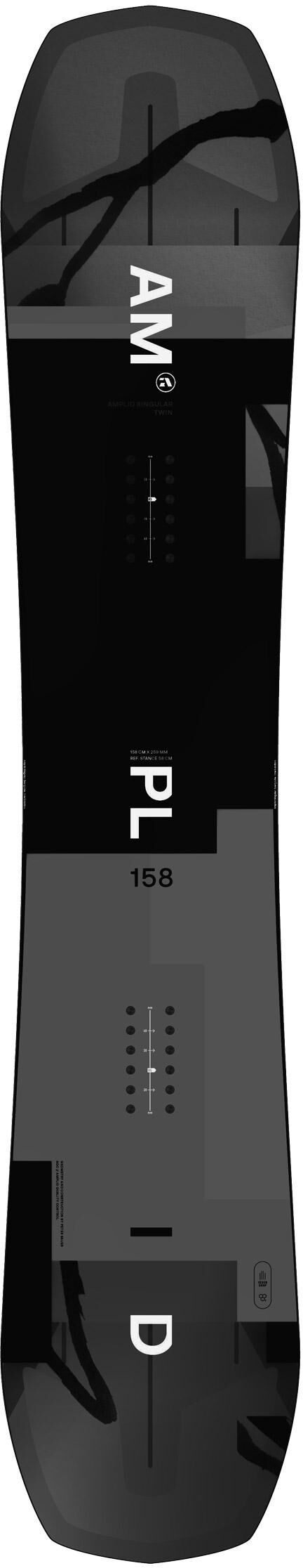 Amplid  - Singular Twin - 151 - Planche Snowboard