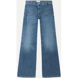 Flared Leg Jeans Amara Blau 40/33