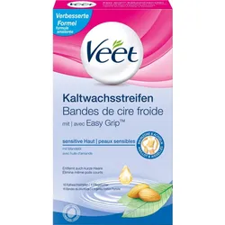 Veet Kaltwachsstreifen Bikinizone & Achseln 16 ST