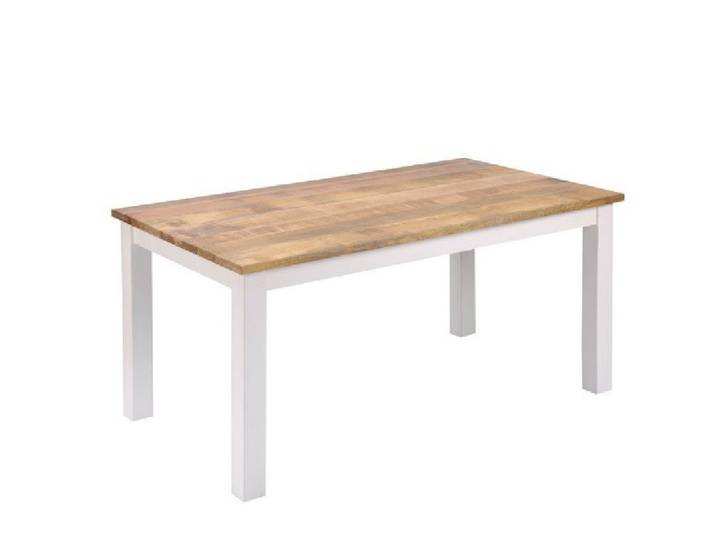 Main Möbel Esstisch Esstisch 140x90cm 'Nizza' Mango weiß natur