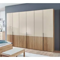 Wiemann Kleiderschrank Valetta 300 x 216 cm Holzoptik Eiche Bianco