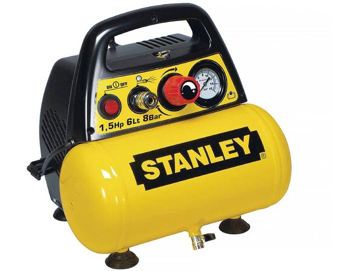 STANLEY – DN200/8/6 Luchtcompressor – 8 bar – Olievrij