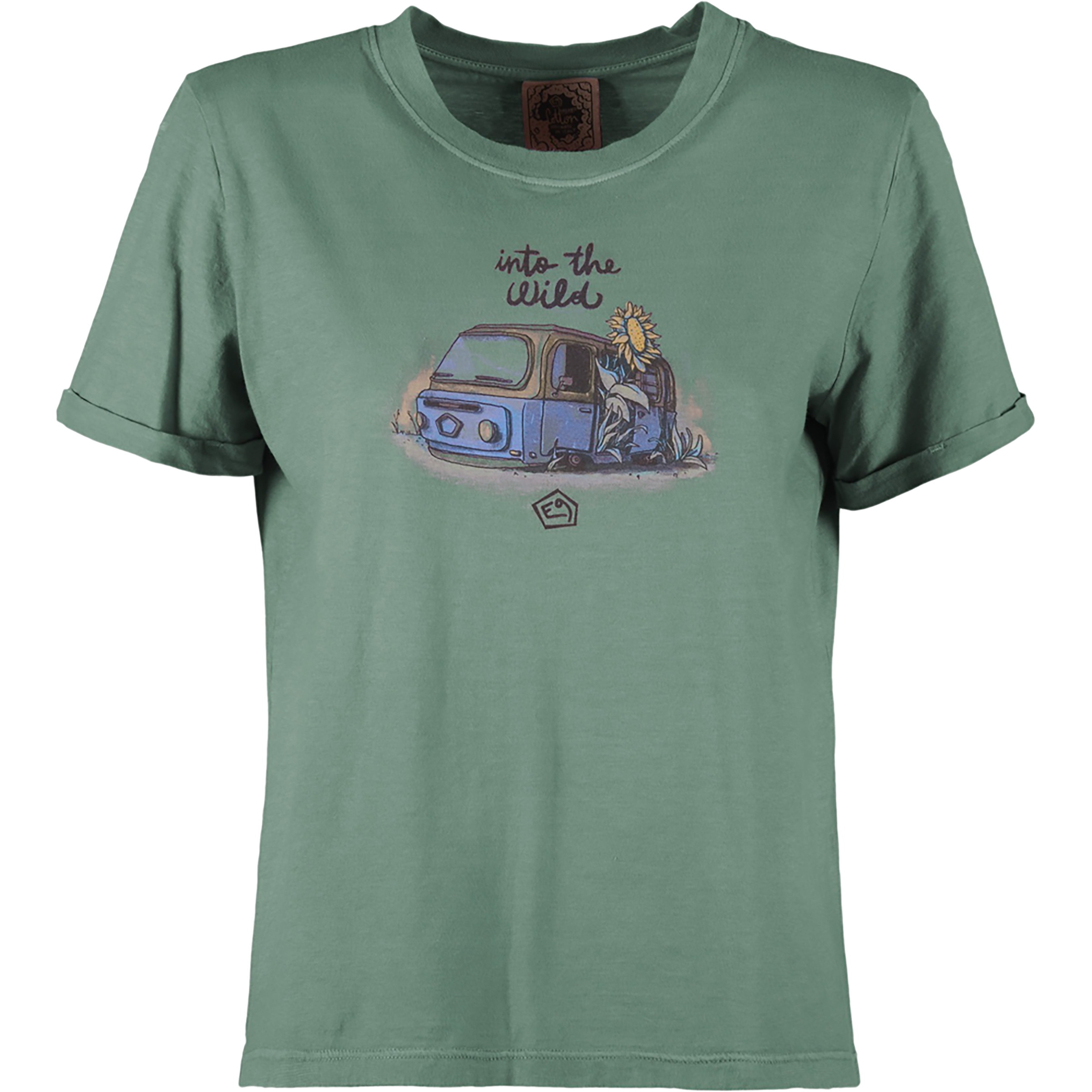 E9 Wild Damen T-Shirts gruen Größe M Bouldern | Lifestyle | Sportklettern