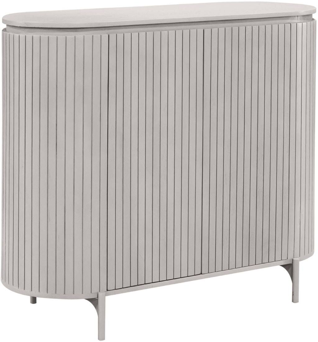 Pharao24.de Sideboard Kommode in Taupe 115 cm breit
