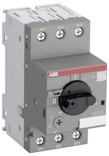 ABB 1SAM 250 000 R1009 MS 116-6,3 Motorschutzschalter einstellbar 690 V/AC 6.3 A 1 St.