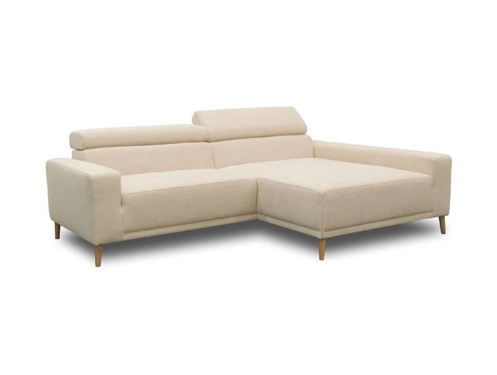 Domo Sofa »Malmö« - 248x172x72cm - creme -