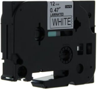 Q-Nomic TZe-233 cinta 12mm texto azul sobre blanco (8M)