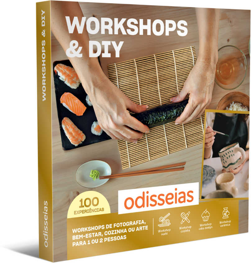 Workshops & DIY   100 Experiências à Escolha